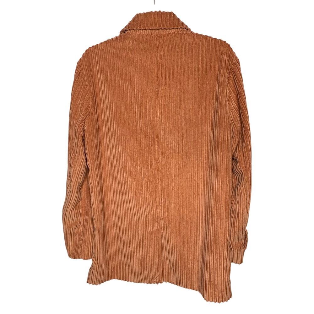 We The Free Everly Cord Blazer Coral Oversized Shacket Lined Blazer Jacket XS - Picture 2 of 10